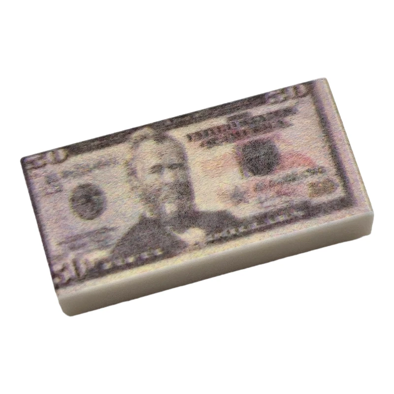 LEGO&reg;  - 3069BJB27 - Fliese 1 x 2 - 50 Dollar