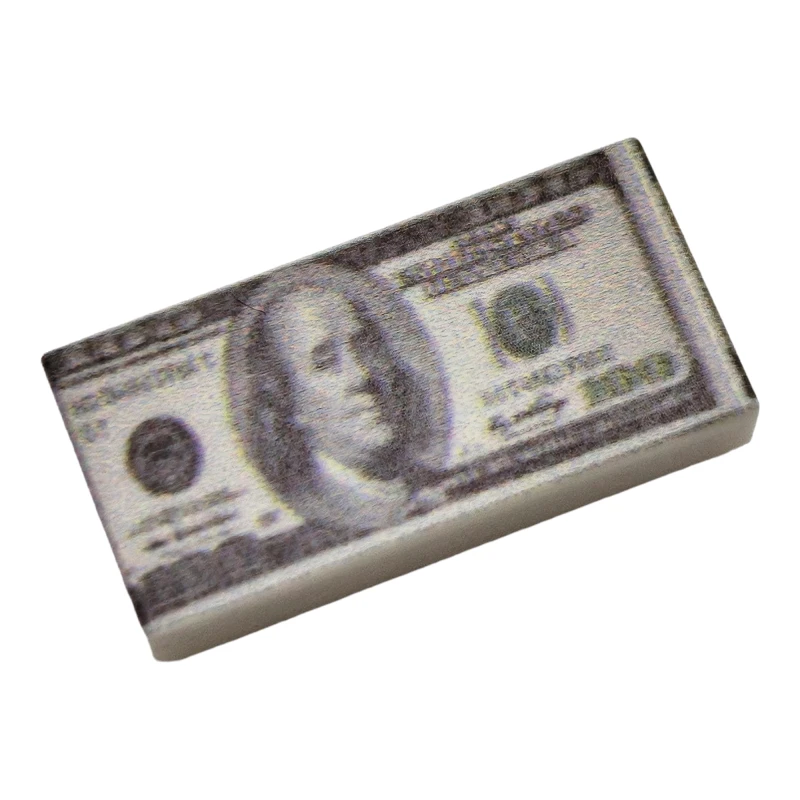 LEGO&reg;  - 3069BJB28 - Fliese 1 x 2 - 100 Dollar