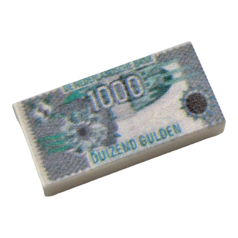 LEGO&reg;  - 3069BJB09 - Tile 1 x 2 - 1000 Gulden Kievit