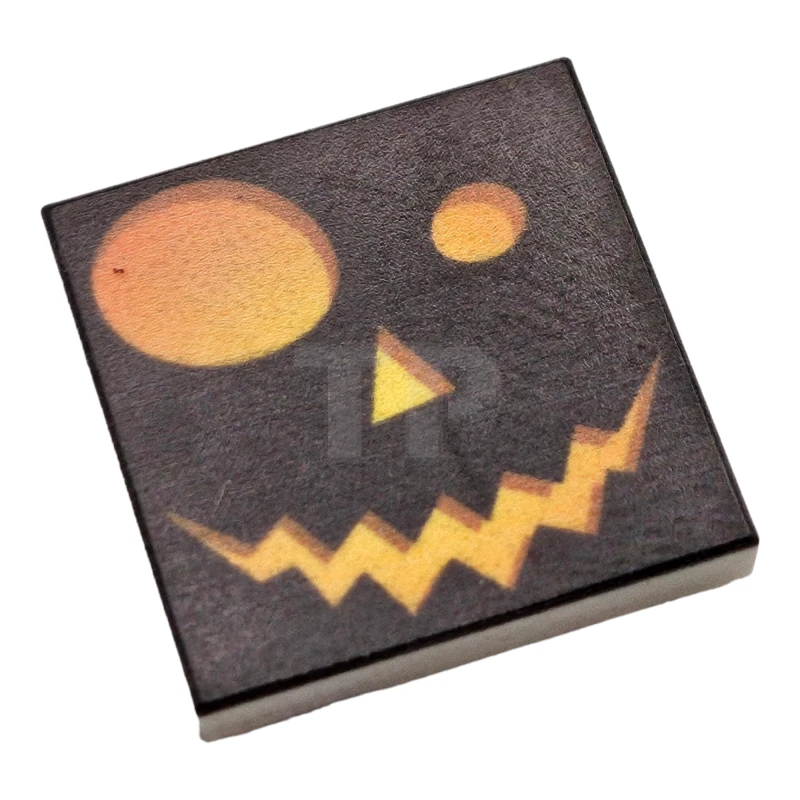 LEGO&reg;  - 3068BJB25 - Tile 2 x 2 Pumpkin Head 2