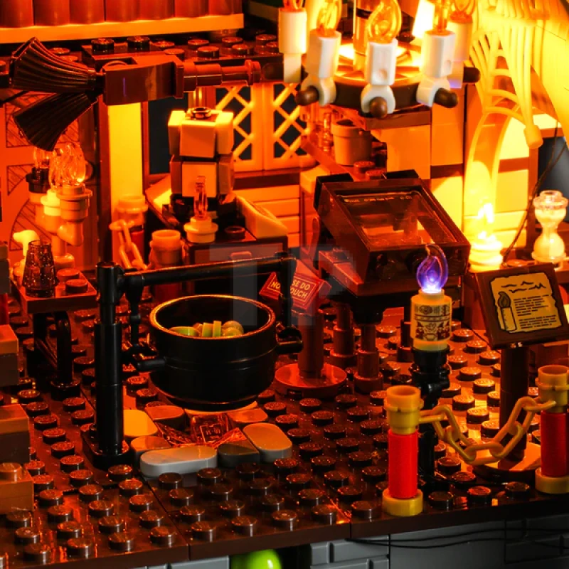 Light kit for LEGO® 21341 Hocus Pocus: The Sanderson Sisters' Cottage