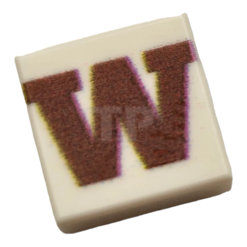 LEGO&reg;  - 3070BJB37 - Baldosa 1 x 1 Carácter chocolate W