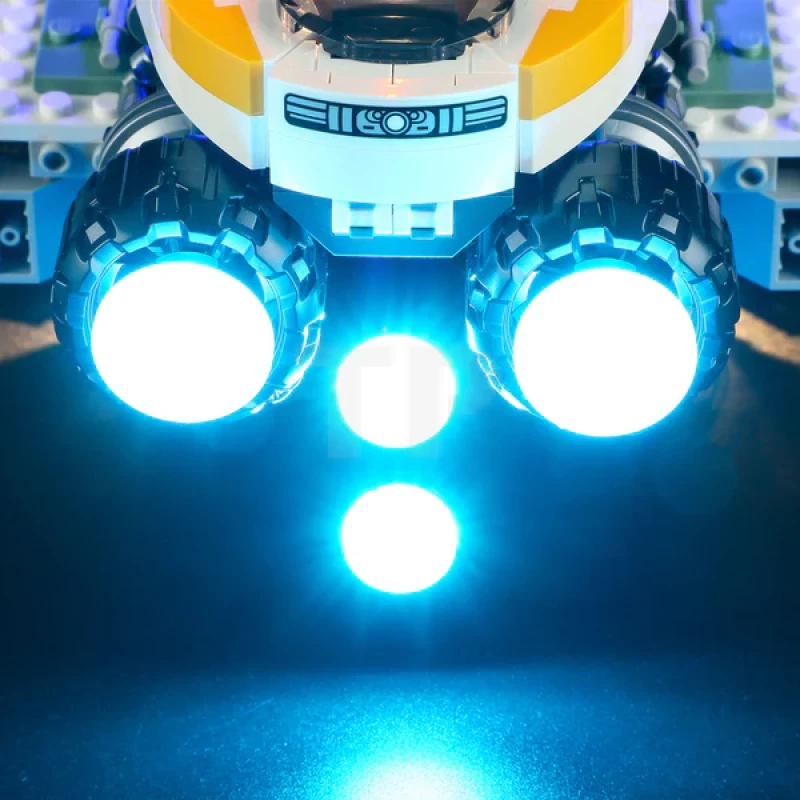 Kit d'éclairage pour LEGO® 75357 Ahsoka Ghost & Phantom II