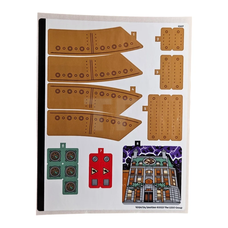 LEGO&reg; 6449544 - Aufkleber für Set 76261