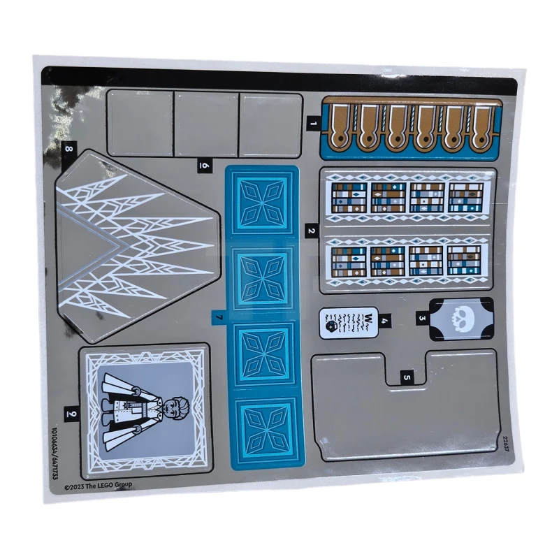 LEGO&reg; 6471733 - Aufkleber für Set 43224