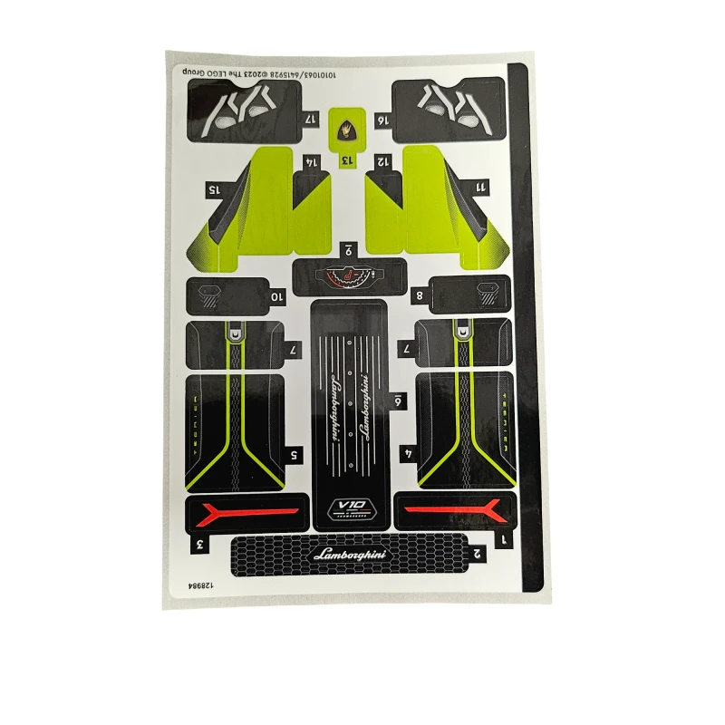 LEGO&reg; 6415928 - Adesivo per il set 42161