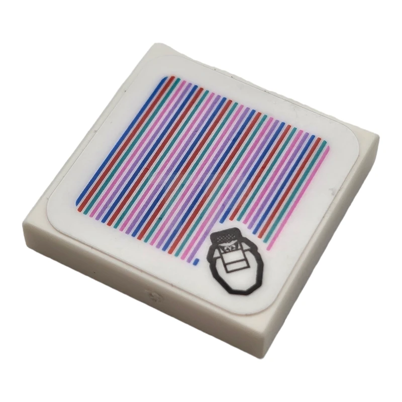 LEGO&reg; 6454711 - 3068pb2289 - Carreau 2 x 2 avec Super Mario Scanner Code Cranky Kong Motif