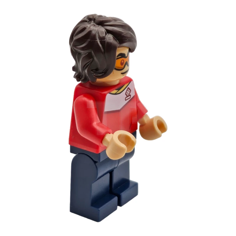 LEGO&reg; soc161 Fußball-Zuschauer - Rotes Fußballtrikot