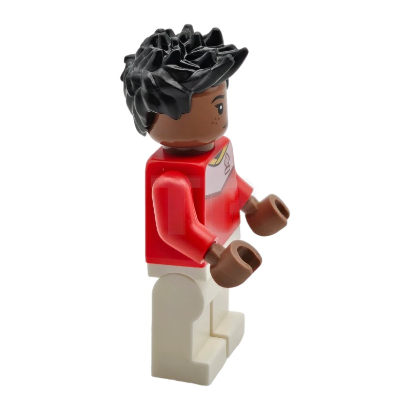 LEGO&reg; soc165 Soccer Spectator - Red Soccer Jersey