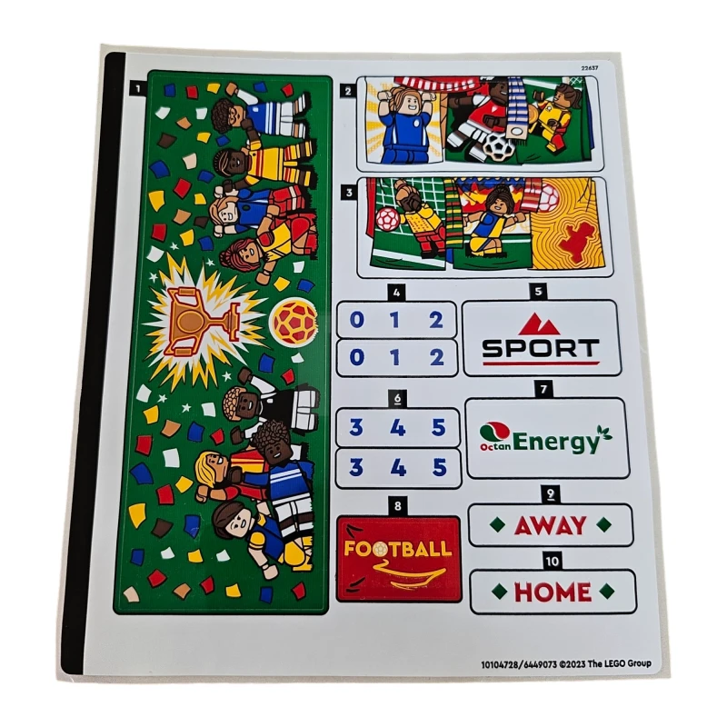 LEGO&reg; 6449073 - Sticker for Set 40634