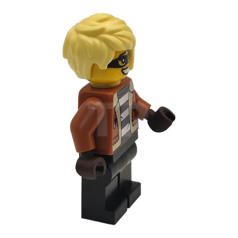 LEGO&reg; cty1586 Häftling in grauen Gefängnisstreifen