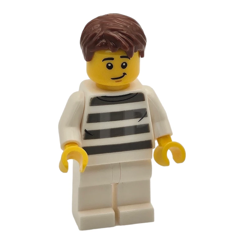 LEGO&reg; cty1587 Detenuto con strisce grigie da prigione
