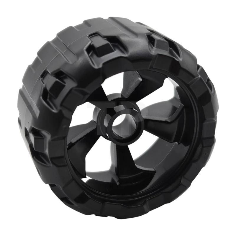 LEGO&reg; 6413638 - 2148 - Wheel Hard Plastic, Treaded 37mm D. x 22mm with 5 Spokes