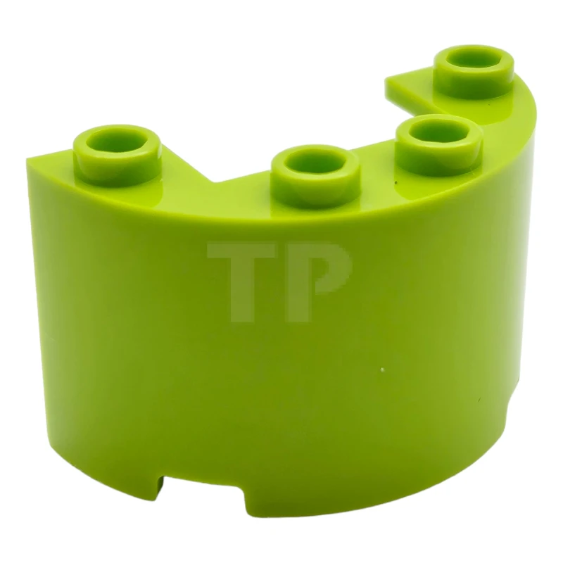 LEGO&reg; 24593 - 6397003 - Cylinder Half 2 x 4 x 2 with 1 x 2 Cutout