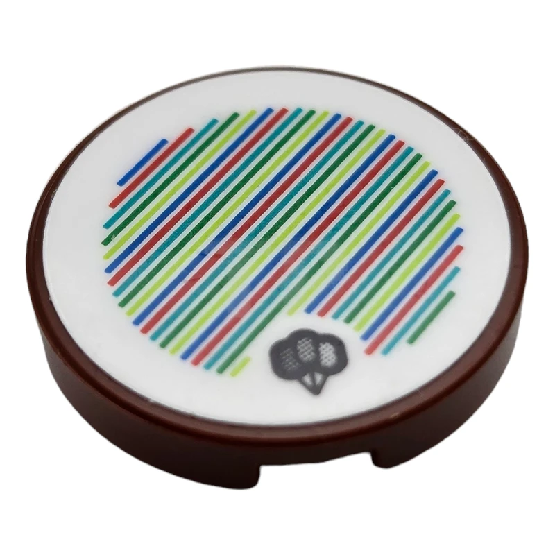 LEGO&reg; 6456110 - 14769pb630 - Carreau 2 x 2 rond avec motif de ballons Super Mario Scanner Code