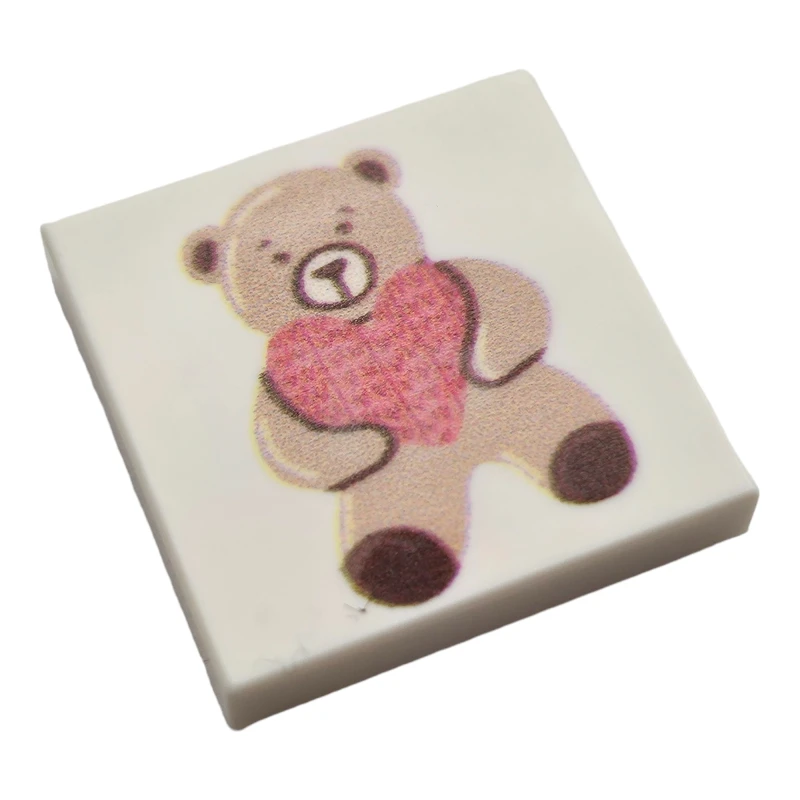 LEGO&reg;  - 3068BJB54 - Fliese 2 x 2 Bär mit Herz