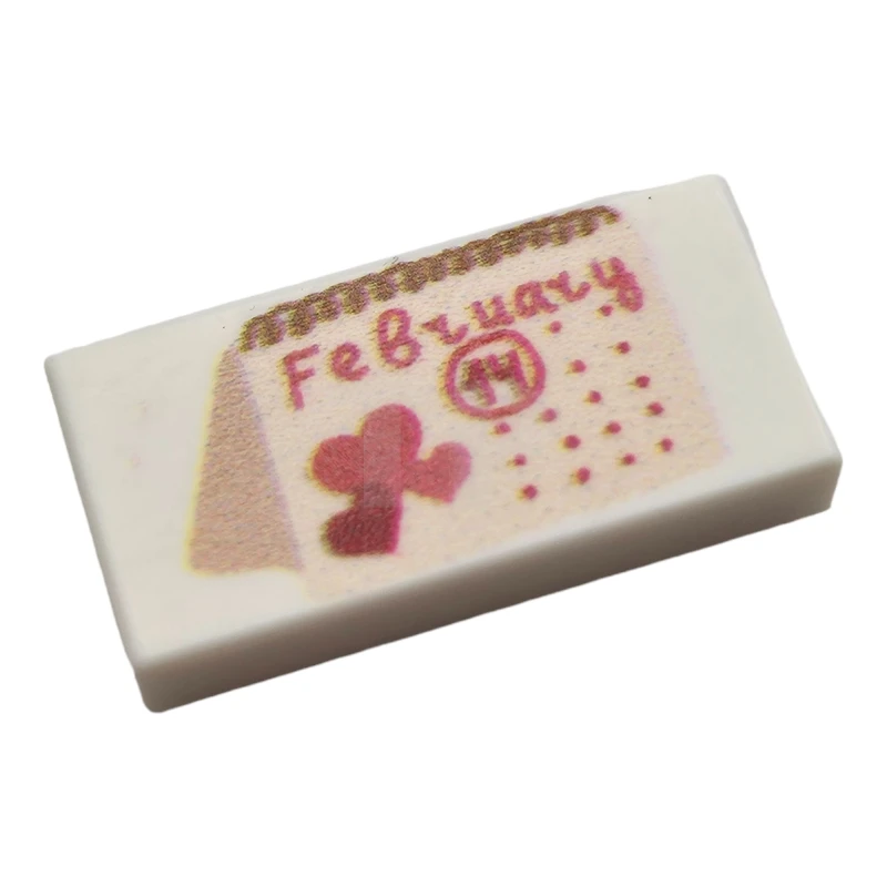 LEGO&reg;  - 3069BJB43 - Fliese 1 x 2 Kalender