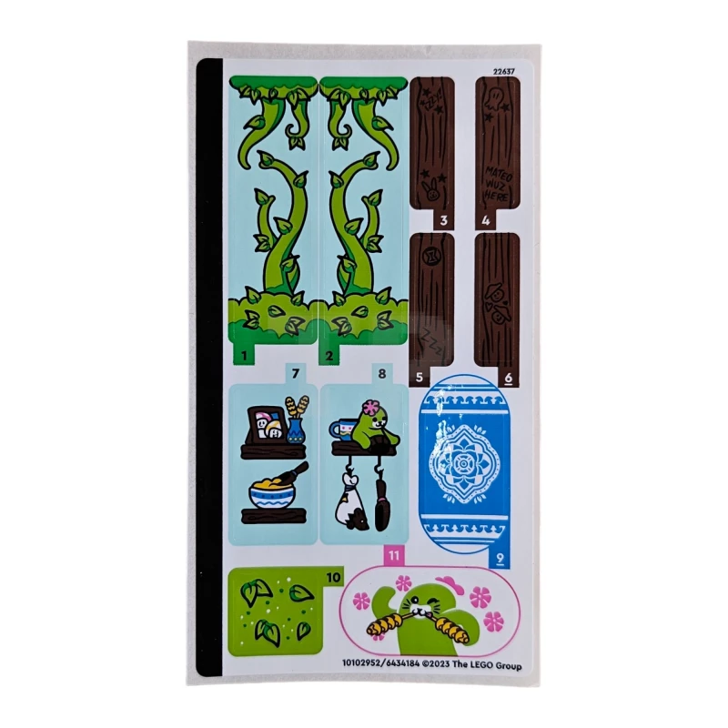 LEGO&reg; 6434184 - Pegatina para Set 71459