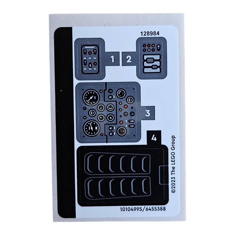 LEGO&reg; 6455388 - Adesivo per il set 76224