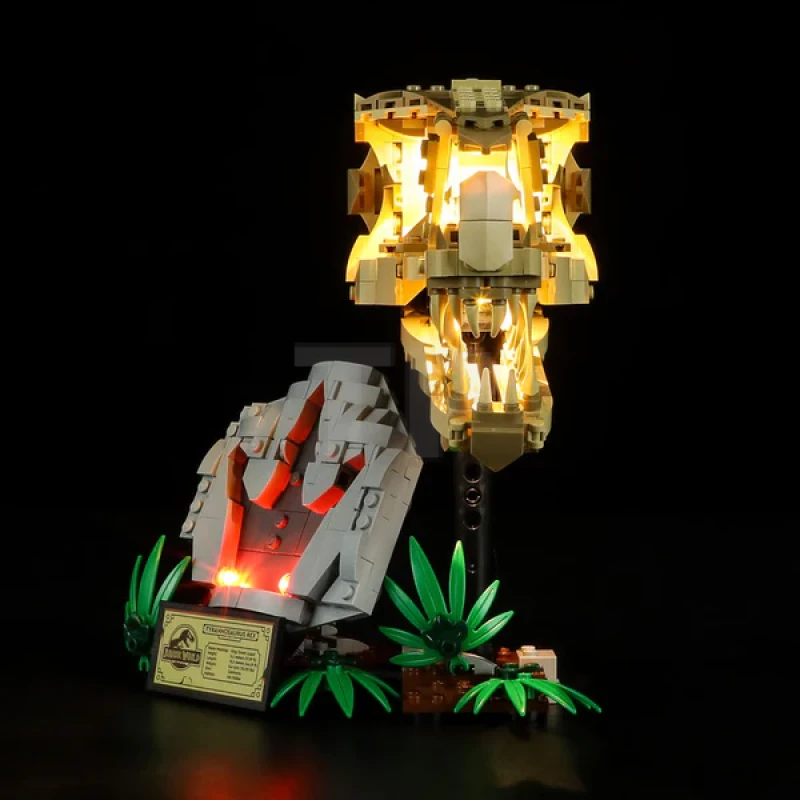 Light kit for LEGO® 76964 Dinosaur Fossils: T. rex Skull