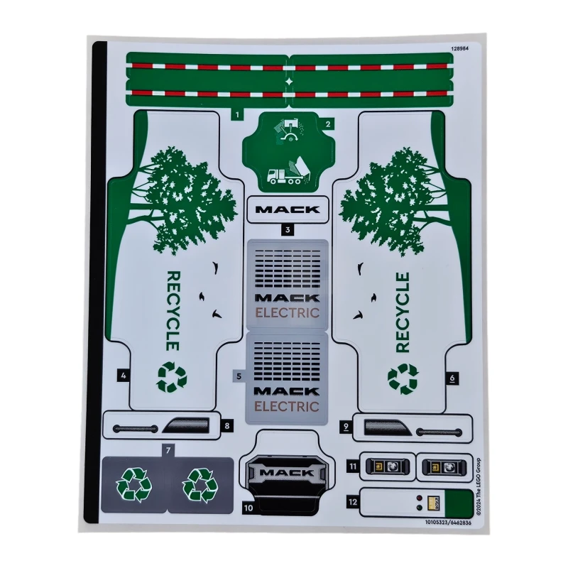 LEGO&reg; 6462836 - Sticker for Set 42167