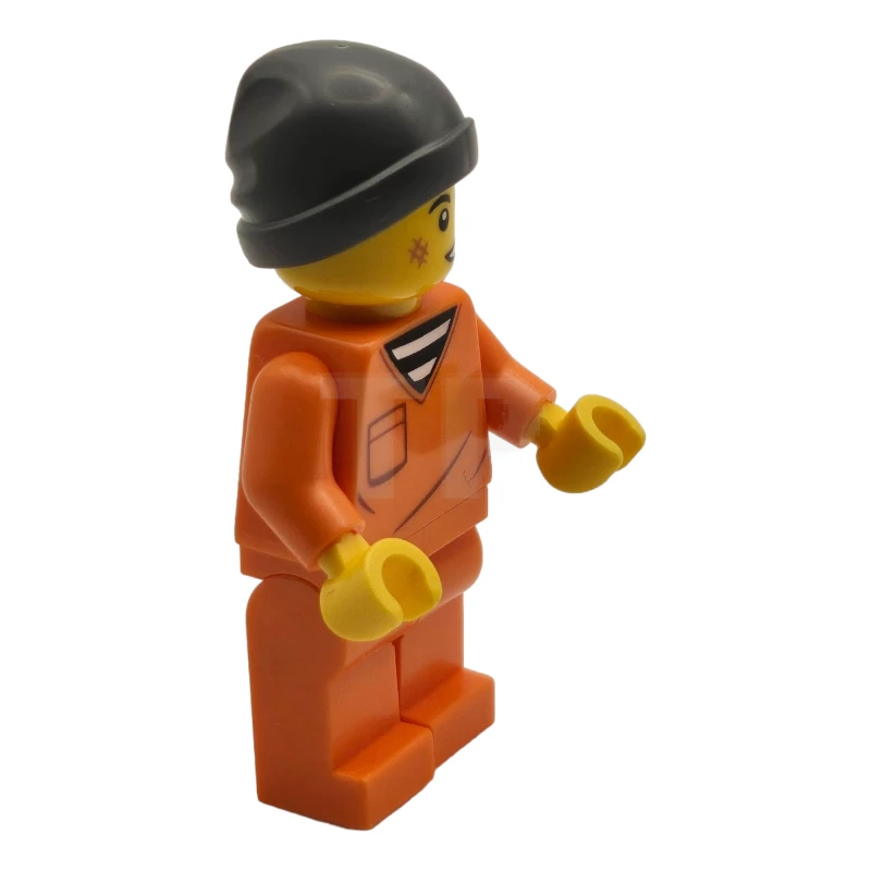 LEGO&reg; cty1699 Detenuto con tuta carceraria arancione