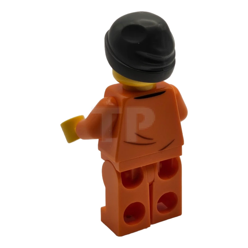 LEGO&reg; cty1699 Detenuto con tuta carceraria arancione