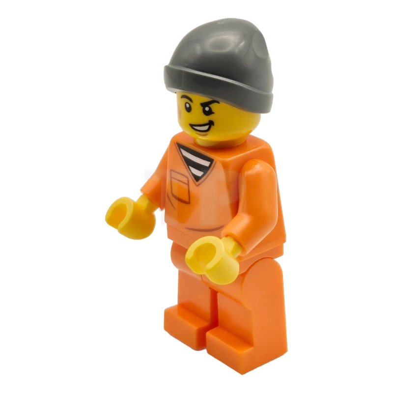 LEGO&reg; cty1699 Detenuto con tuta carceraria arancione