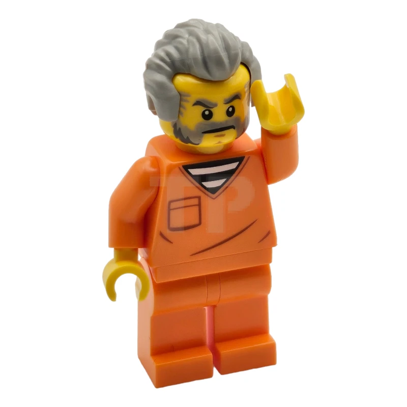 LEGO&reg; cty1701 Prisonnier en combinaison de prison orange