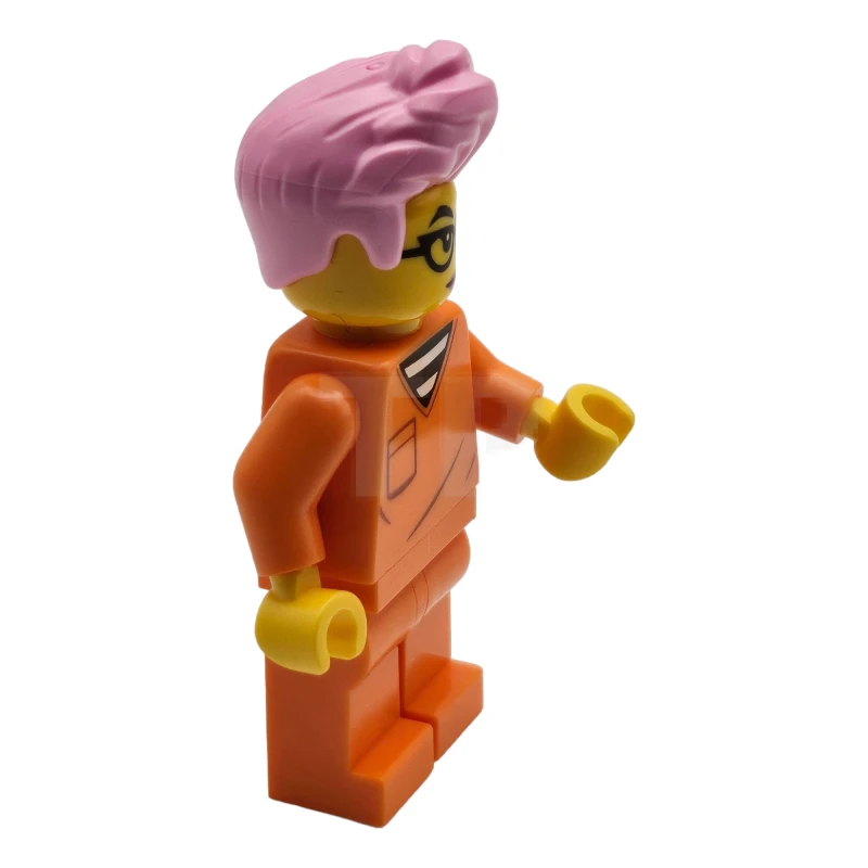 LEGO&reg; cty1702 Detenuto con tuta carceraria arancione