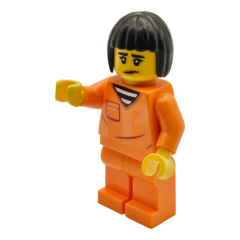 LEGO&reg; cty1704 Prisonnier en combinaison de prison orange