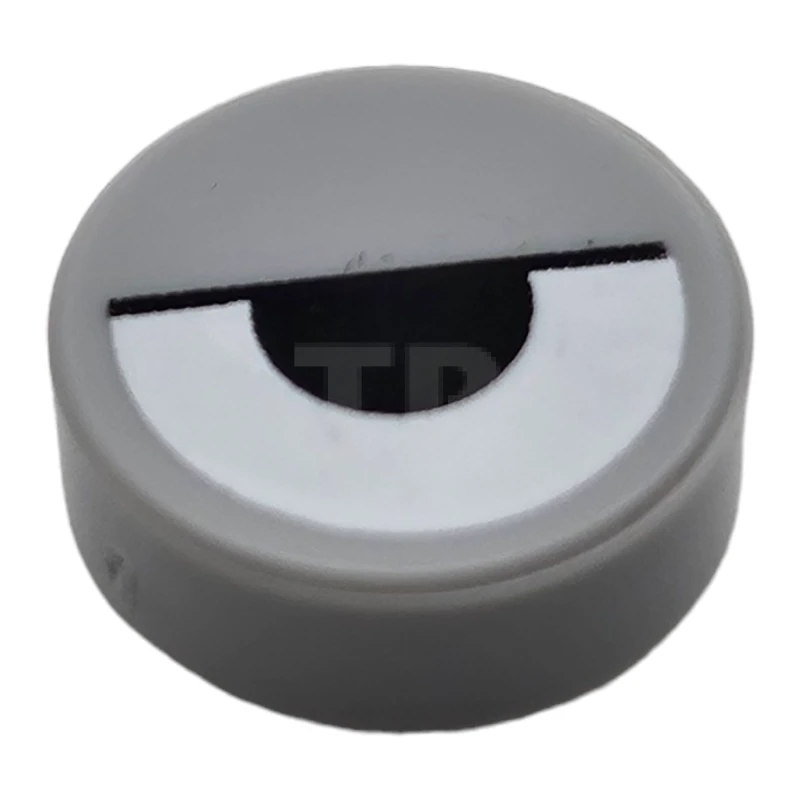 LEGO&reg; 6443185 - 98138pb388 - Tile 1 x 1 Round with Partially Closed Eye Pattern