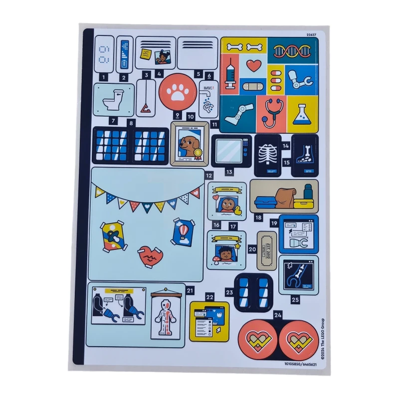 LEGO&reg; 6465621 - Sticker for Set 42621