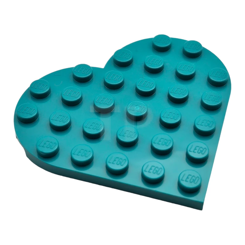 LEGO&reg; 6469527 - 46342 - Plate, Round 6 x 6 Heart