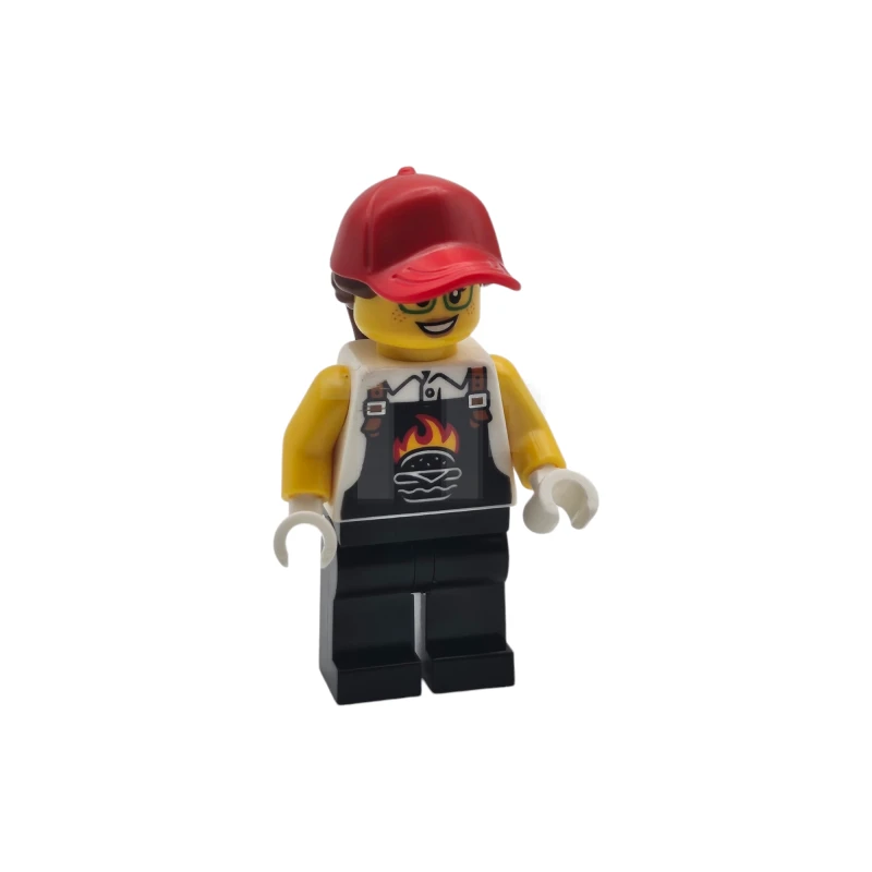 LEGO&reg; twn495 Burger Truck Vendor