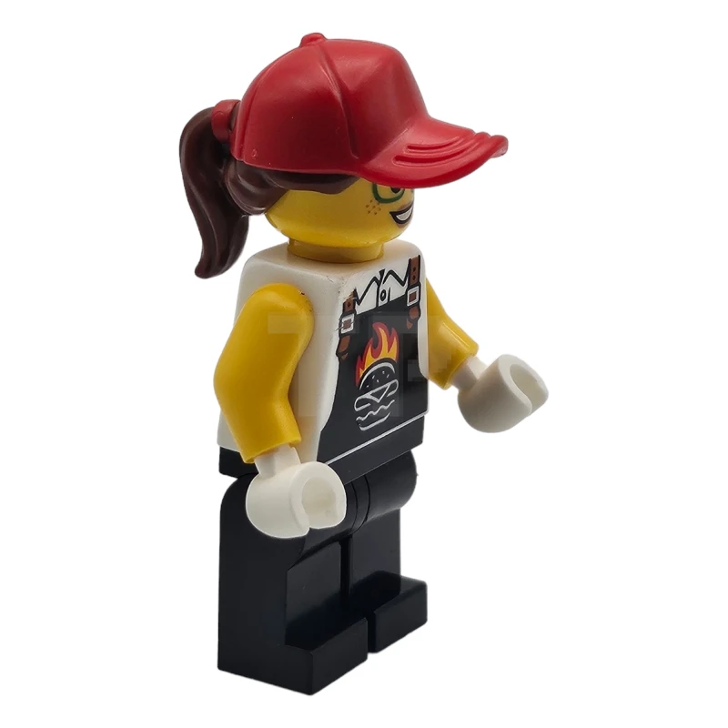 LEGO&reg; twn495 Burger Truck Vendor