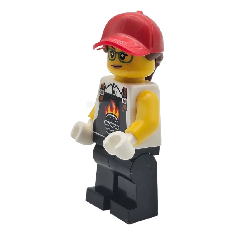 LEGO&reg; twn495 Burger Truck Vendor