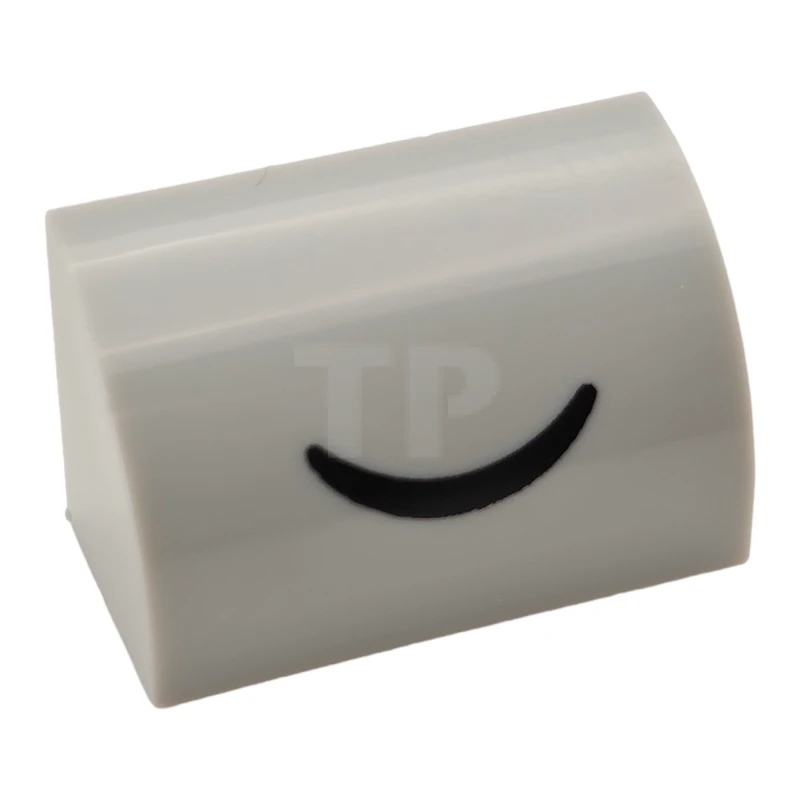 LEGO&reg; 6466818 - 37352pb032 - Slope 1 x 2 x 1 Curved with Curved Line Pattern