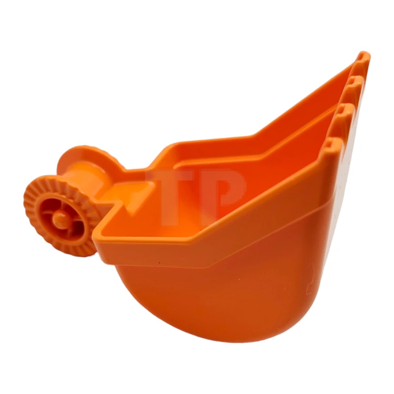 LEGO&reg; 6147328 - 21997 - Duplo Digger Bucket, Small with Locking Ring - 4 teeth