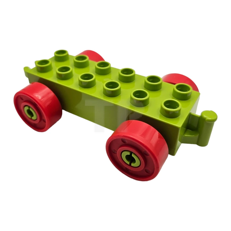 LEGO&reg; 6172445 - 11248c02 - DUPLO autobasis 2 x 6 met wielen