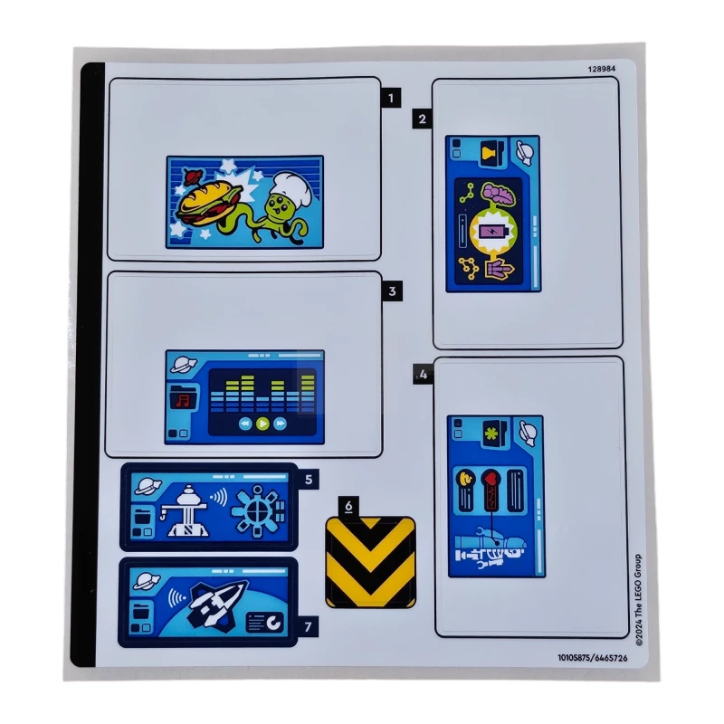 LEGO&reg; 6465726 - Aufkleber für Set 60434