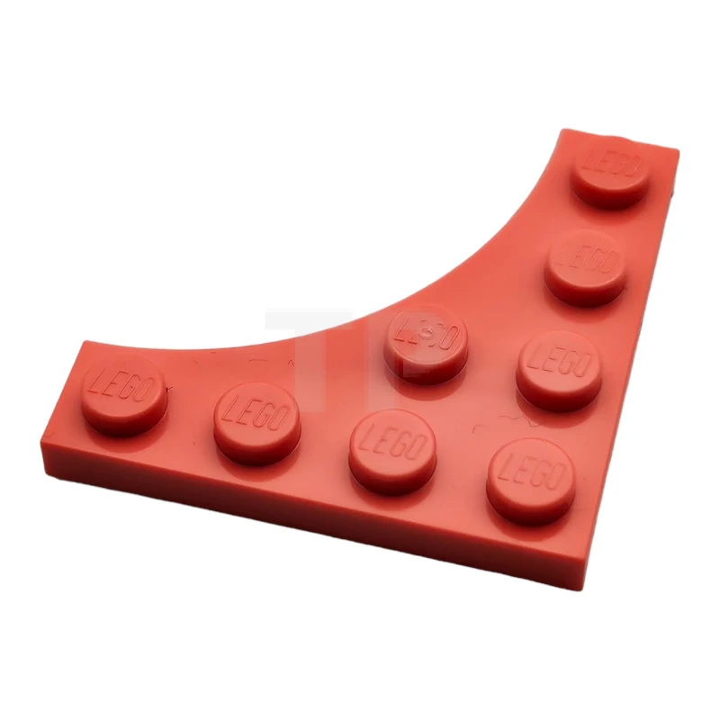LEGO&reg; 6400075 - 35044 - Plate 4 x 4 with Curved Cutout