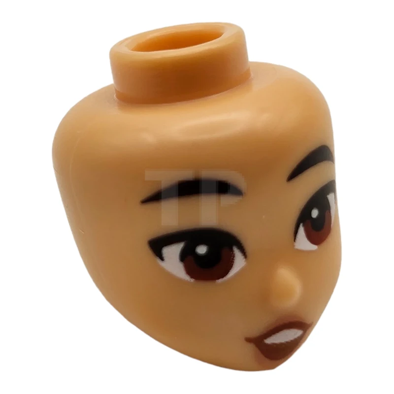 LEGO&reg; 6466195 - 105945 - Head Mini Doll with Open Mouth Smile Pattern