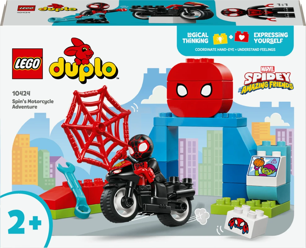 LEGO&reg; 10424 Spin's Motorcycle Adventure