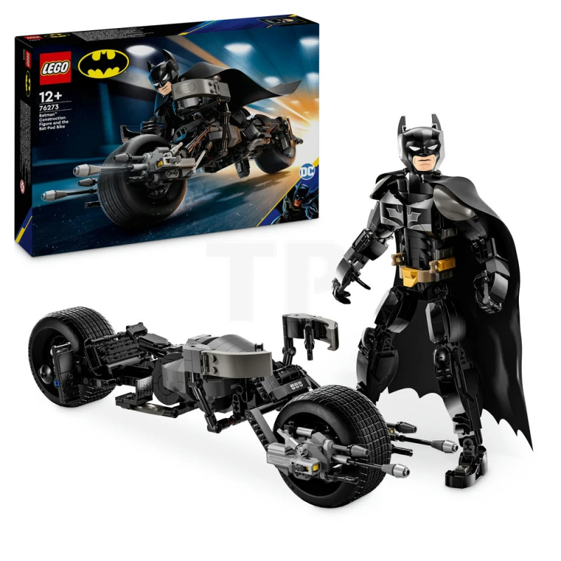 LEGO&reg; 76273 Batman™ Construction Figure and the Bat-Pod Bike
