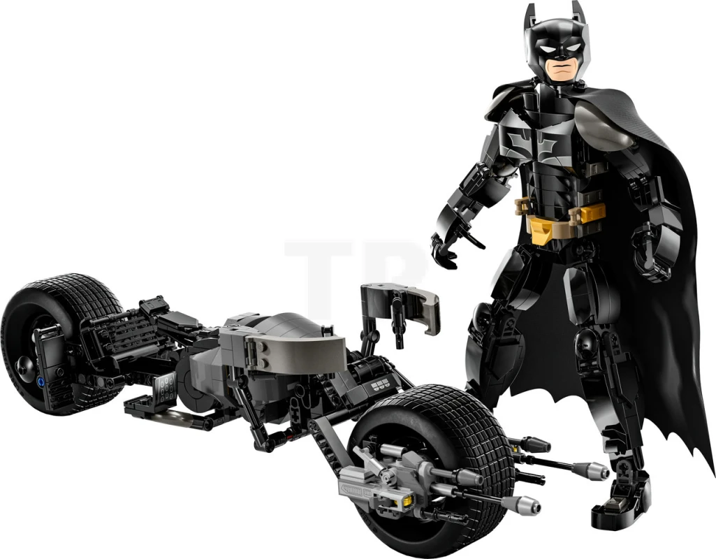 LEGO&reg; 76273 Batman™ Construction Figure and the Bat-Pod Bike