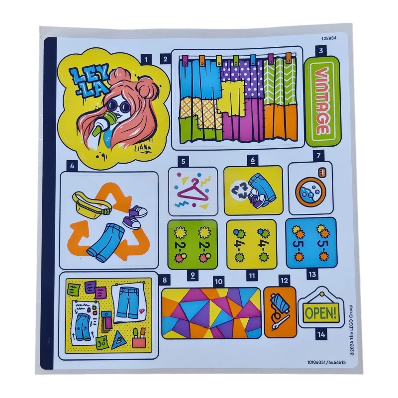 LEGO&reg; 6466615 - Sticker for Set 42614