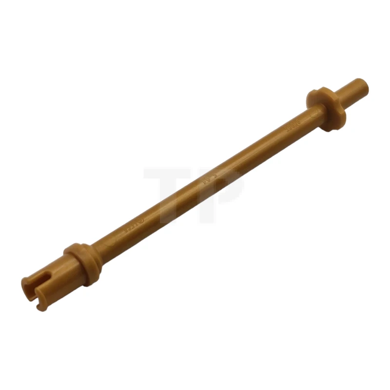 LEGO&reg; 6473944 - 2714b - Barre 8L avec bagues d'arrêt et Pin (Technic, Figure Accessory Ski Pole) - Extrémité plate