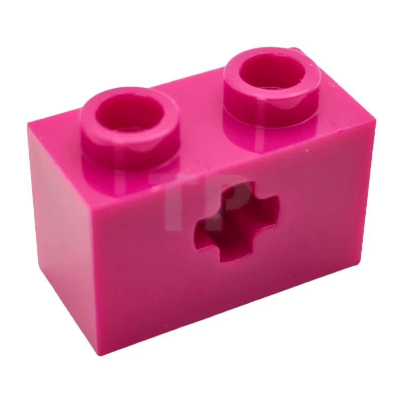 LEGO&reg; 6443845 - 32064 - Brick 1 x 2 with Axle Hole