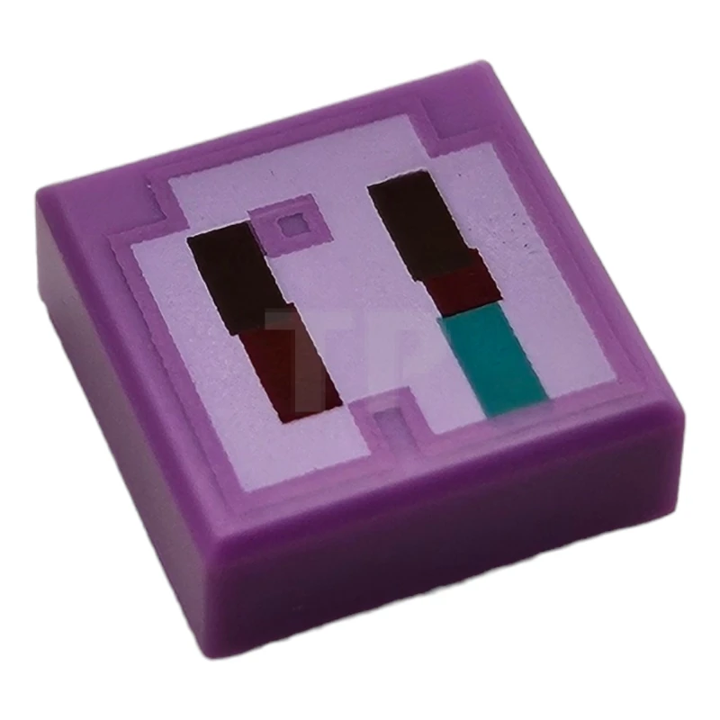 LEGO&reg; 6468492 - 3070pb352 - Tile 1 x 1 with Pixelated Devourer Nose  Pattern